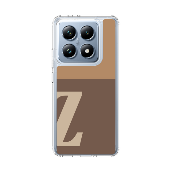 スリムプロテクションケース［ オリジナル - initial two tone - Z brown ］