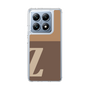 スリムプロテクションケース［ オリジナル - initial two tone - Z brown ］