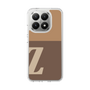 スリムプロテクションケース［ オリジナル - initial two tone - Z brown ］