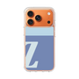スリムプロテクションケース［ オリジナル - initial two tone - Z blue ］