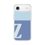 スリムプロテクションケース［ オリジナル - initial two tone - Z blue ］