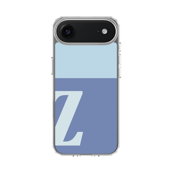 スリムプロテクションケース［ オリジナル - initial two tone - Z blue ］