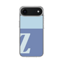 スリムプロテクションケース［ オリジナル - initial two tone - Z blue ］