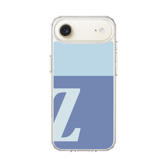スリムプロテクションケース［ オリジナル - initial two tone - Z blue ］