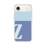 スリムプロテクションケース［ オリジナル - initial two tone - Z blue ］