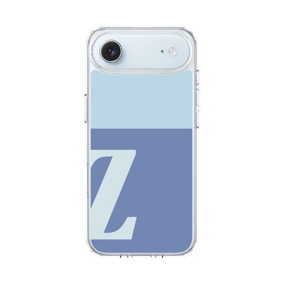 スリムプロテクションケース［ オリジナル - initial two tone - Z blue ］