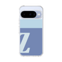 スリムプロテクションケース［ オリジナル - initial two tone - Z blue ］
