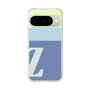 スリムプロテクションケース［ オリジナル - initial two tone - Z blue ］
