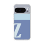 スリムプロテクションケース［ オリジナル - initial two tone - Z blue ］
