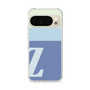 スリムプロテクションケース［ オリジナル - initial two tone - Z blue ］