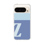 スリムプロテクションケース［ オリジナル - initial two tone - Z blue ］