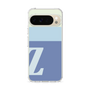 スリムプロテクションケース［ オリジナル - initial two tone - Z blue ］