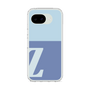 スリムプロテクションケース［ オリジナル - initial two tone - Z blue ］
