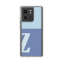 スリムプロテクションケース［ オリジナル - initial two tone - Z blue ］