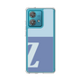 スリムプロテクションケース［ オリジナル - initial two tone - Z blue ］