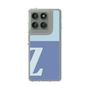スリムプロテクションケース［ オリジナル - initial two tone - Z blue ］