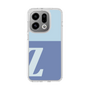 スリムプロテクションケース［ オリジナル - initial two tone - Z blue ］