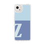 スリムプロテクションケース［ オリジナル - initial two tone - Z blue ］