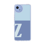 スリムプロテクションケース［ オリジナル - initial two tone - Z blue ］
