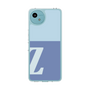 スリムプロテクションケース［ オリジナル - initial two tone - Z blue ］