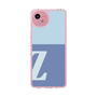スリムプロテクションケース［ オリジナル - initial two tone - Z blue ］