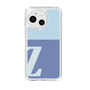 スリムプロテクションケース［ オリジナル - initial two tone - Z blue ］