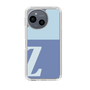 スリムプロテクションケース［ オリジナル - initial two tone - Z blue ］