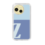 スリムプロテクションケース［ オリジナル - initial two tone - Z blue ］