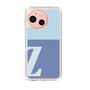 スリムプロテクションケース［ オリジナル - initial two tone - Z blue ］