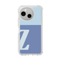 スリムプロテクションケース［ オリジナル - initial two tone - Z blue ］
