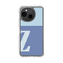 スリムプロテクションケース［ オリジナル - initial two tone - Z blue ］