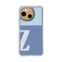 スリムプロテクションケース［ オリジナル - initial two tone - Z blue ］