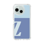 スリムプロテクションケース［ オリジナル - initial two tone - Z blue ］