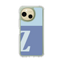 スリムプロテクションケース［ オリジナル - initial two tone - Z blue ］