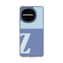スリムプロテクションケース［ オリジナル - initial two tone - Z blue ］