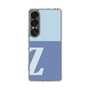 スリムプロテクションケース［ オリジナル - initial two tone - Z blue ］