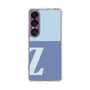 スリムプロテクションケース［ オリジナル - initial two tone - Z blue ］