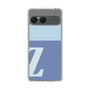 スリムプロテクションケース［ オリジナル - initial two tone - Z blue ］