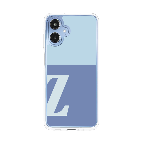 スリムプロテクションケース［ オリジナル - initial two tone - Z blue ］