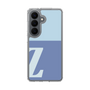 スリムプロテクションケース［ オリジナル - initial two tone - Z blue ］