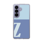 スリムプロテクションケース［ オリジナル - initial two tone - Z blue ］