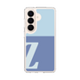 スリムプロテクションケース［ オリジナル - initial two tone - Z blue ］