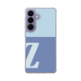 スリムプロテクションケース［ オリジナル - initial two tone - Z blue ］