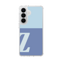 スリムプロテクションケース［ オリジナル - initial two tone - Z blue ］