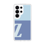 スリムプロテクションケース［ オリジナル - initial two tone - Z blue ］