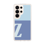 スリムプロテクションケース［ オリジナル - initial two tone - Z blue ］