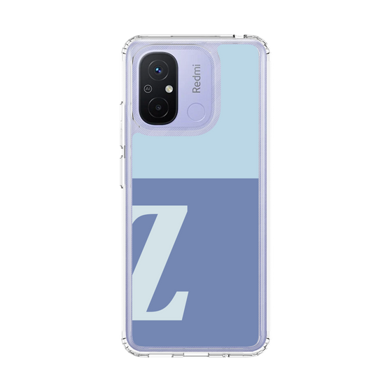 スリムプロテクションケース［ オリジナル - initial two tone - Z blue ］
