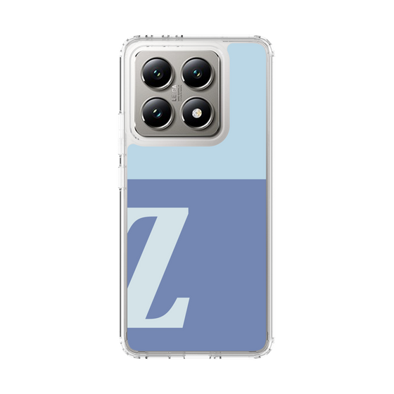 スリムプロテクションケース［ オリジナル - initial two tone - Z blue ］
