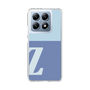 スリムプロテクションケース［ オリジナル - initial two tone - Z blue ］