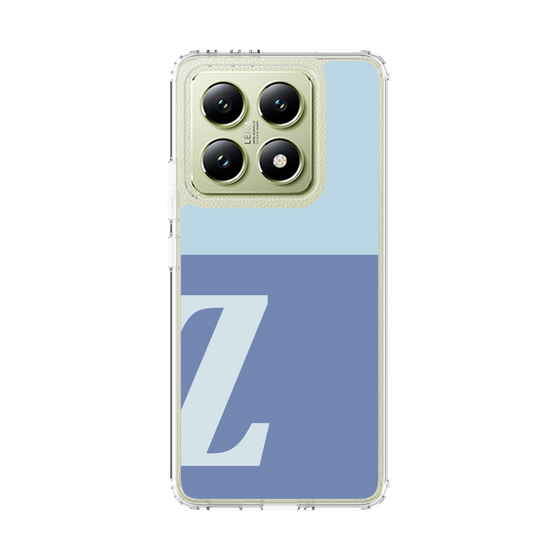 スリムプロテクションケース［ オリジナル - initial two tone - Z blue ］